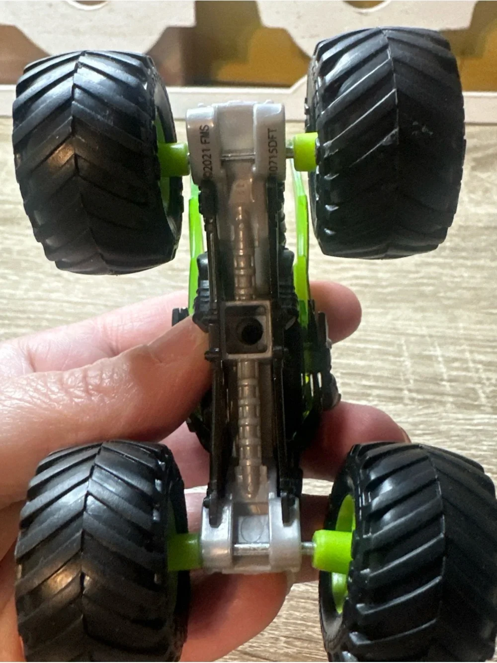 Monster Jam bright green